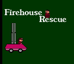 Fisher-Price Firehouse Rescue screenshot 4 for NES